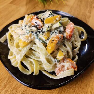 Feta pasta featured